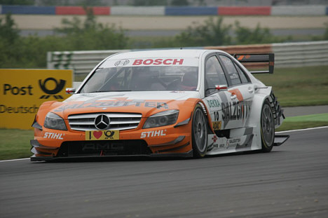 Garry Paffett, vinderen af dagens løb på Eurospeedway Lausitzring.